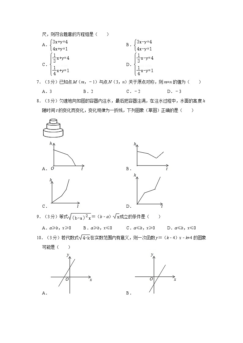 四川省成都市锦江区嘉祥外国语学校2021-2022学年八年级上学期期末数学试卷02