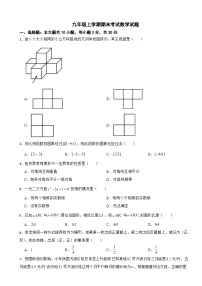 广东省河源市2023年九年级上学期期末考试数学试题附答案