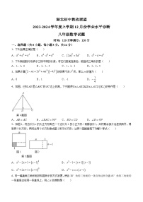 湖北省初中教改联盟2023-2024学年七年级上学期月考数学试题