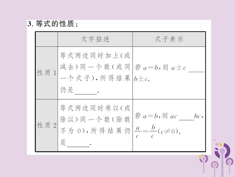 中考数学总复习第二章第一节一次方程组课件03