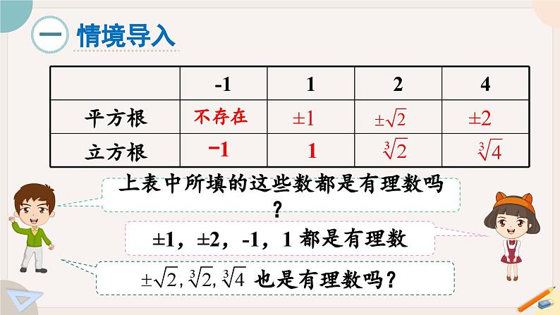 人教版七年级数学下册课件 6.3 第1课时 实数02