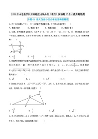 专题04 最大值最小值必考的选择题精炼2023年中考数学以三种题型出现必考压轴题27个小微专题精炼