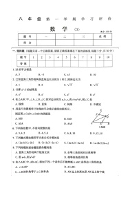 河南省周口市淮阳区2023-2024学年八年级上学期12月月考数学试题（含答案）