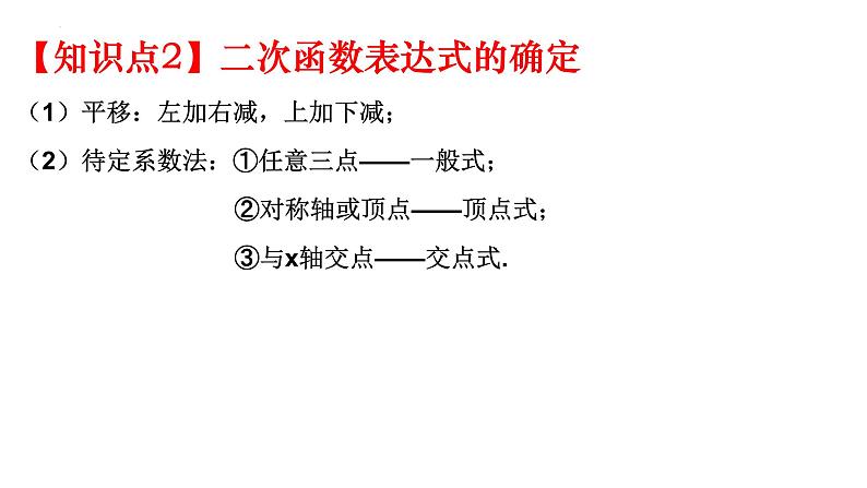 数学第一轮复习课时16 二次函数（1）图像与性质课件-2023-2024学年九年级中考数学第一轮复习练习第5页