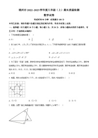 辽宁省锦州市2022-2023学年八年级上学期期末数学试题