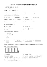 江苏省扬州市高邮市2023-2024学年七年级上学期期末数学模拟试题