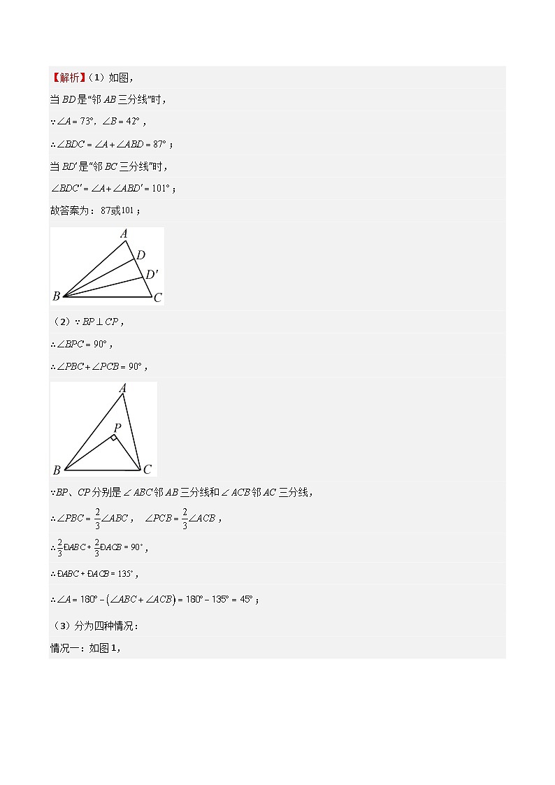 特训01 三角形的初步认识压轴题（浙江精品归纳）-2023-2024学年八年级数学上学期期中期末高分突破（浙教版）02