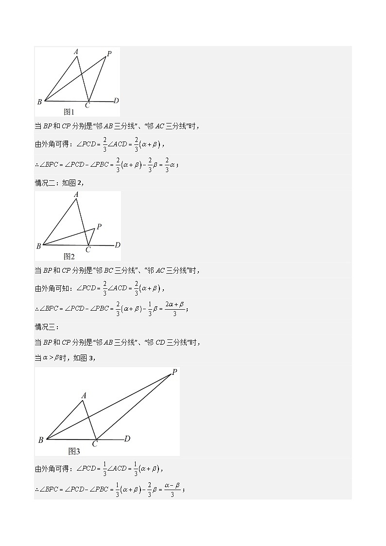 特训01 三角形的初步认识压轴题（浙江精品归纳）-2023-2024学年八年级数学上学期期中期末高分突破（浙教版）03