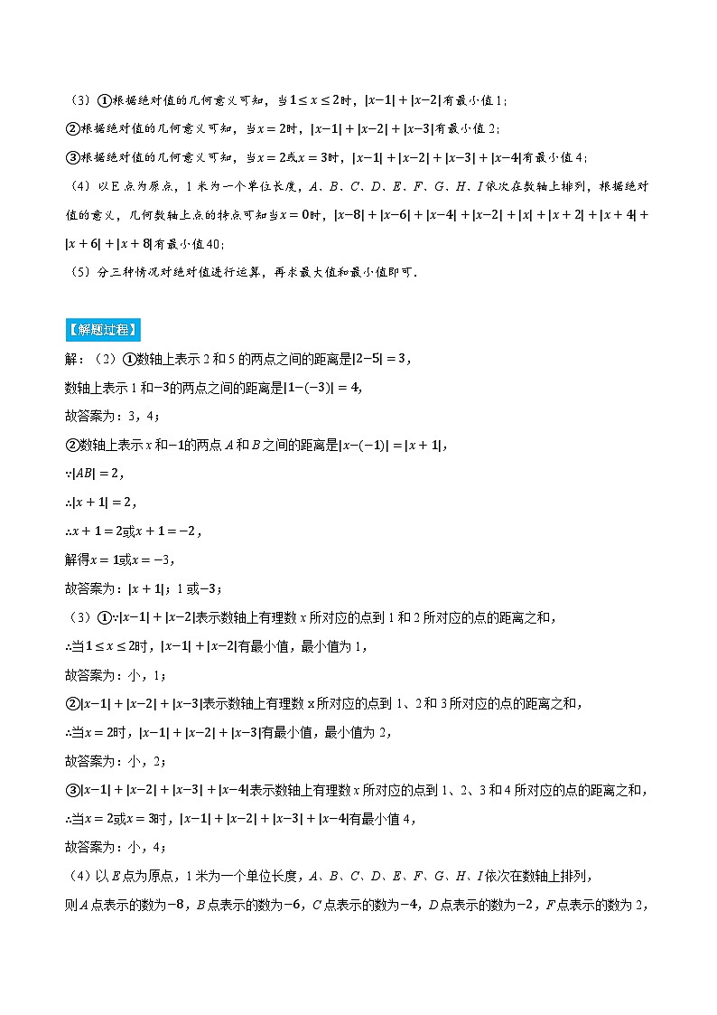 专题1.2 绝对值的综合（压轴题专项讲练）2024秋季学年七年级数学上册压轴题专项讲练系列（人教版）02