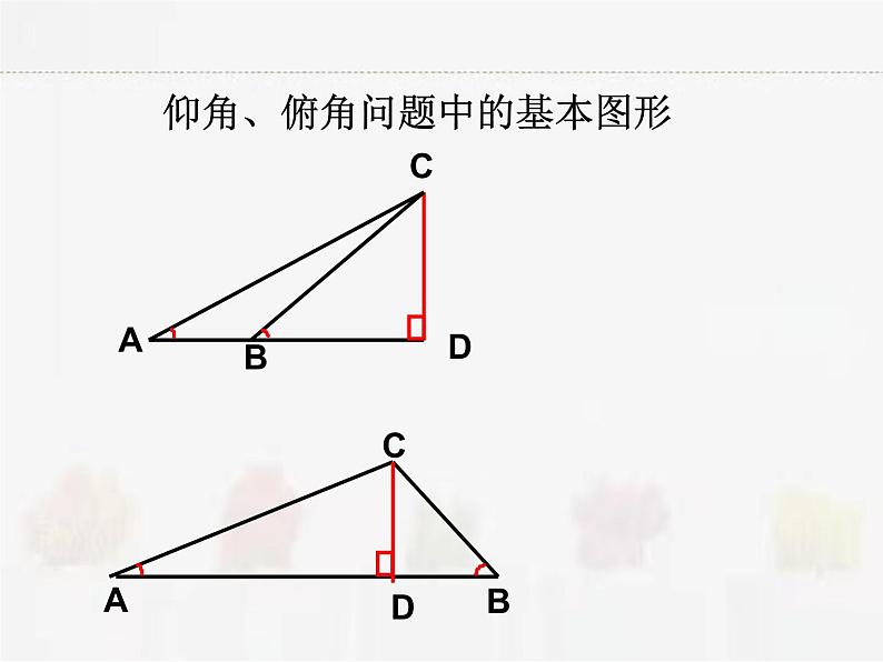 苏科版数学九年级下册 7.6用锐角三角函数解决问题第2课时PPT课件06