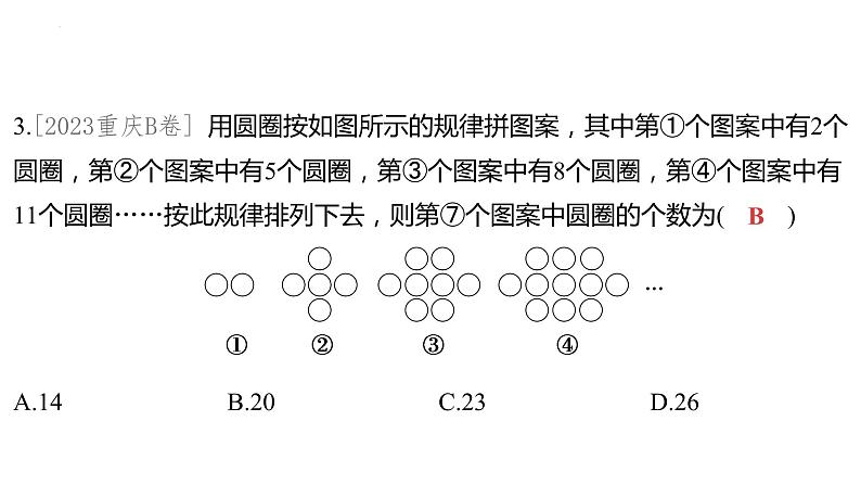 2024年中考数学微专题复习+规律探究题+课件第4页