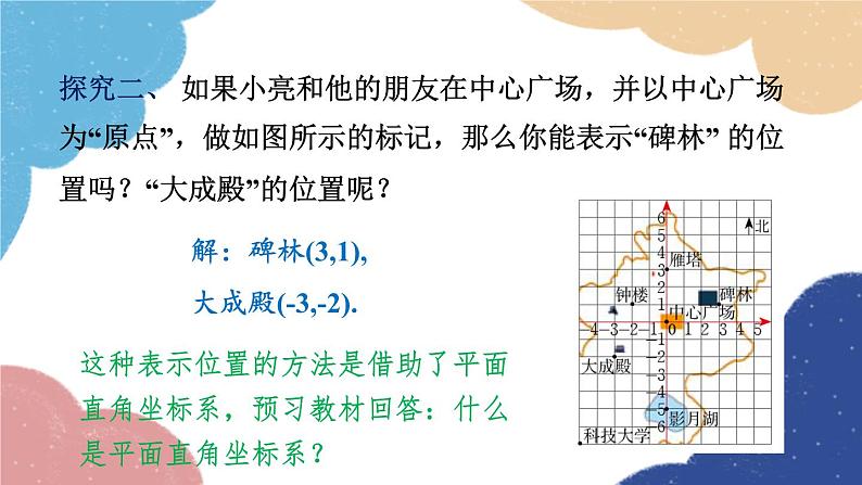 4.2 第1课时 平面直角坐标系 浙教版数学八年级上册课件06