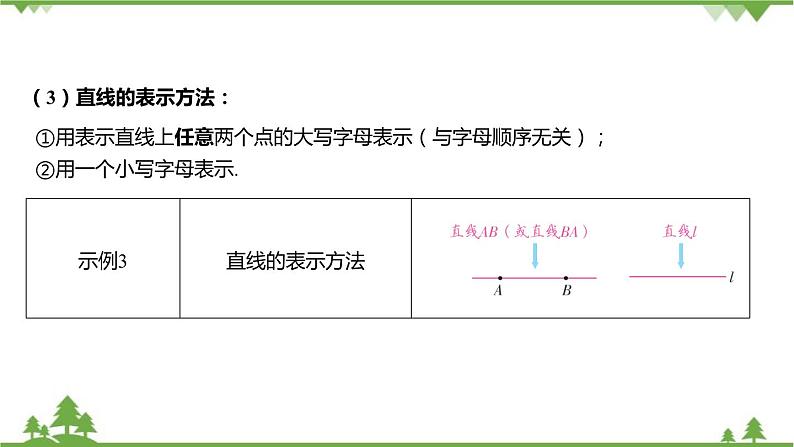 6.2 线段、射线和直线 浙教版数学七年级上册课件06