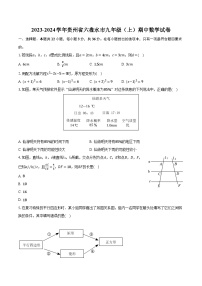 2023-2024学年贵州省六盘水市九年级（上）期中数学试卷（含解析）