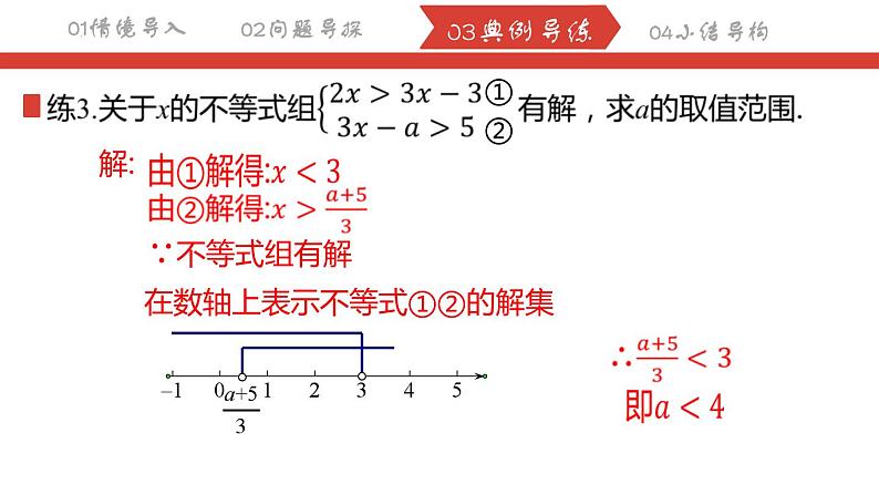 第九章 不等式与不等式组复习（3）不等式组与方程组的综合 课件 2023-2024学年人教版数学七年级下册第7页