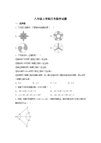 2023-2024学年山东省聊城市东阿县第三中学八年级上学期12月月考数学试题（含解析）