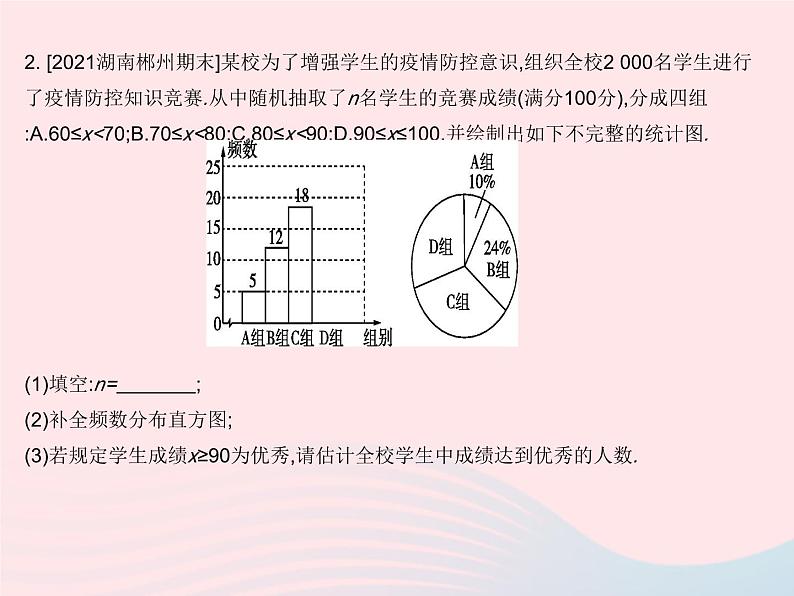 河北专用2023七年级数学下册第十章数据的收集整理与描述专项统计图表的综合应用作业课件新版新人教版第5页