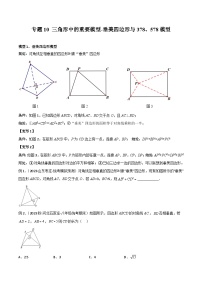 专题10 三角形中的重要模型-垂美四边形与378、578模型-2024年中考数学常见几何模型全归纳之模型解读与提分精练（全国通用）