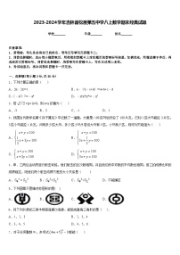 2023-2024学年吉林省松原第五中学八上数学期末经典试题含答案