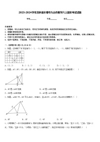 2023-2024学年吉林省长春市九台市数学八上期末考试试题含答案