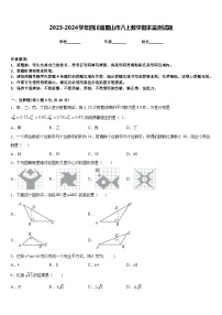 2023-2024学年四川省眉山市八上数学期末监测试题含答案