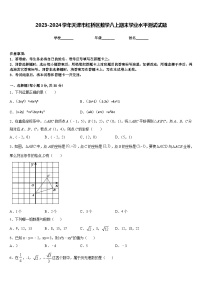 2023-2024学年天津市红桥区数学八上期末学业水平测试试题含答案