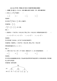 2023-2024学年第一学期浙江省宁波市九年级数学期末模拟试卷（原卷+解析卷）