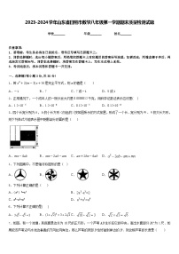 2023-2024学年山东省日照市数学八年级第一学期期末质量检测试题含答案