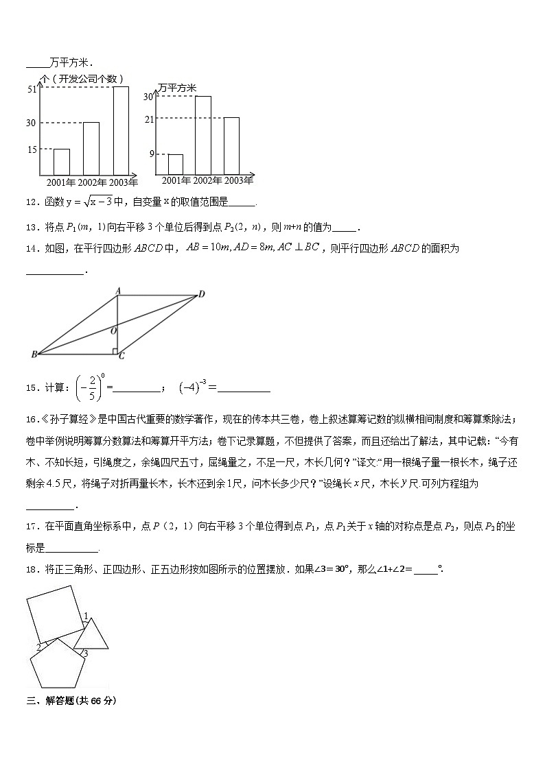 2023-2024学年山西省太原志达中学数学八上期末达标测试试题含答案03