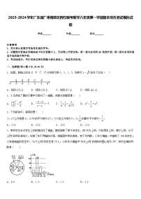 2023-2024学年广东省广州海珠区四校联考数学八年级第一学期期末综合测试模拟试题含答案