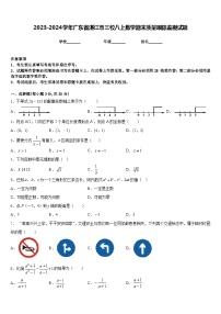 2023-2024学年广东省湛江市三校八上数学期末质量跟踪监视试题含答案