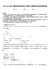 2023-2024学年广州越秀区执信中学数学八年级第一学期期末教学质量检测模拟试题含答案