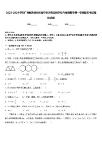 2023-2024学年广西壮族自治区南宁市天桃实验学校八年级数学第一学期期末考试模拟试题含答案