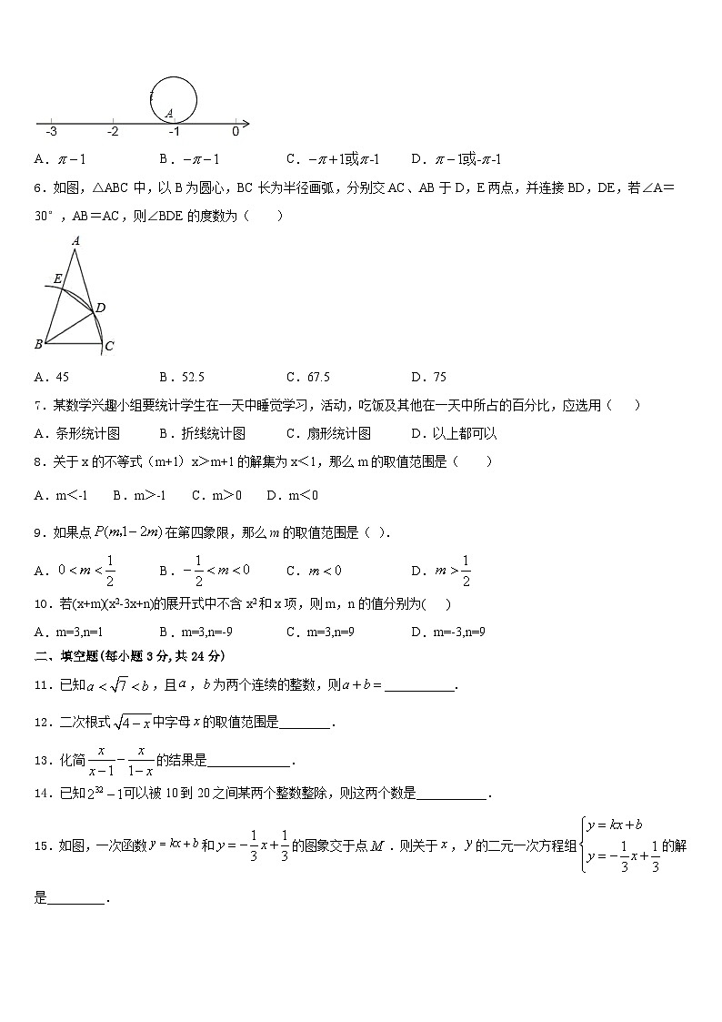 2023-2024学年江西科技学院附属中学八上数学期末预测试题含答案第2页