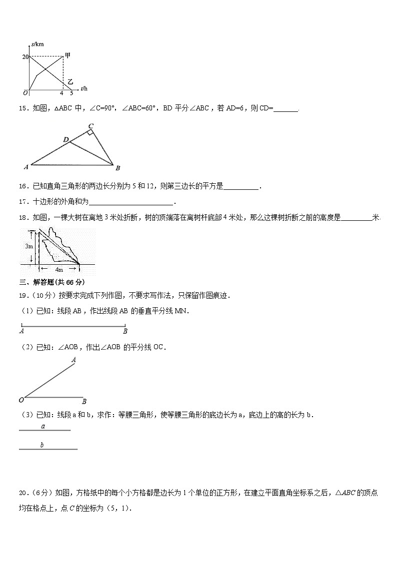 2023-2024学年河南省南阳卧龙区五校联考数学八上期末调研模拟试题含答案03