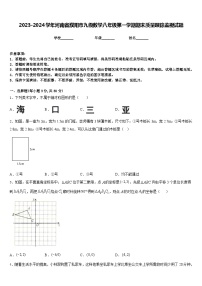 2023-2024学年河南省濮阳市九级数学八年级第一学期期末质量跟踪监视试题含答案