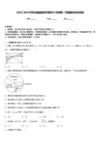 2023-2024学年河南省新密市数学八年级第一学期期末统考试题含答案