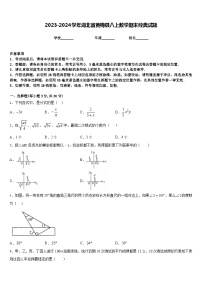 2023-2024学年湖北省黄梅县八上数学期末经典试题含答案