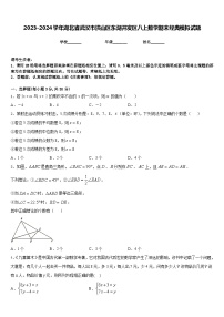 2023-2024学年湖北省武汉市洪山区东湖开发区八上数学期末经典模拟试题含答案