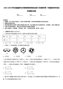 2023-2024学年湖南省怀化市靖州苗族侗族自治县八年级数学第一学期期末教学质量检测模拟试题含答案