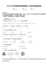 2023-2024学年湖南省长郡教育集团数学八上期末质量跟踪监视试题含答案