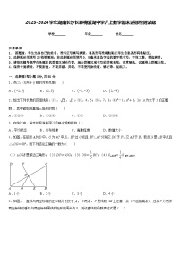 2023-2024学年湖南长沙长郡梅溪湖中学八上数学期末达标检测试题含答案