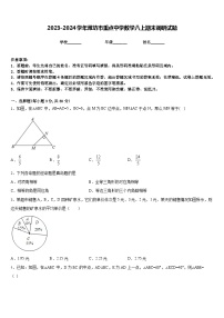 2023-2024学年潍坊市重点中学数学八上期末调研试题含答案