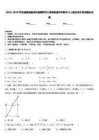 2023-2024学年福建省福州市福建师范大泉州附属中学数学八上期末综合测试模拟试题含答案