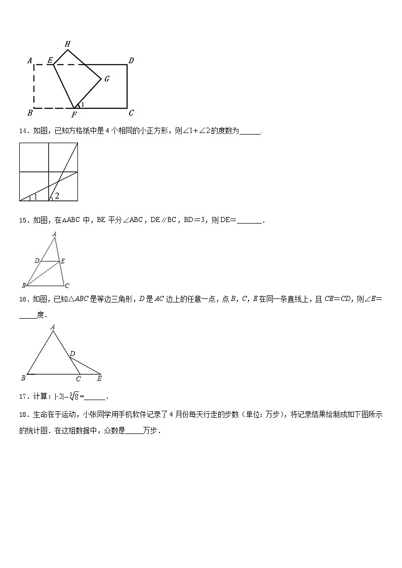 2023-2024学年福建省莆田第二十四中学八上数学期末教学质量检测模拟试题含答案第3页