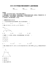 2023-2024学年重庆市两江新区数学八上期末预测试题含答案