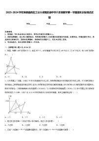 2023-2024学年陕西省西北工业大咸阳启迪中学八年级数学第一学期期末达标测试试题含答案