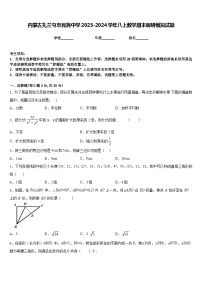 内蒙古扎兰屯市民族中学2023-2024学年八上数学期末调研模拟试题含答案