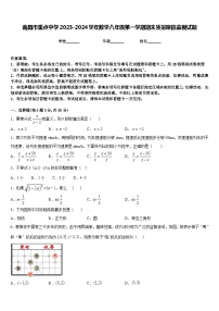 南昌市重点中学2023-2024学年数学八年级第一学期期末质量跟踪监视试题含答案