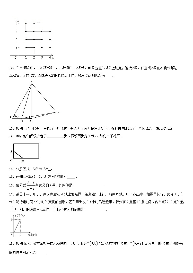 2023-2024学年湖北省枣阳市八年级数学第一学期期末学业水平测试试题含答案03